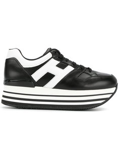 кроссовки на платформе Hogan