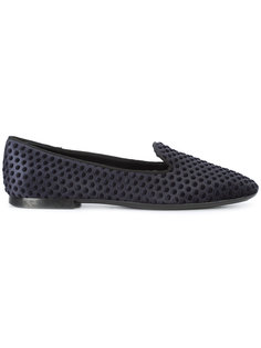 слиперы с тиснением Tods Tod`S
