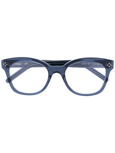 очки в оправе формы кошачий глаз Chloé Eyewear