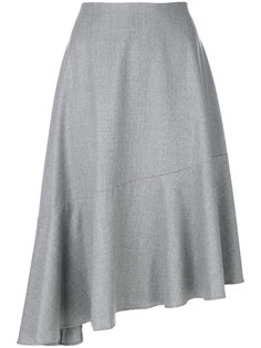 асимметричная расклешенная юбка  Carven