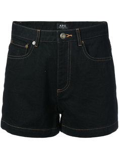 mini denim shorts A.P.C.