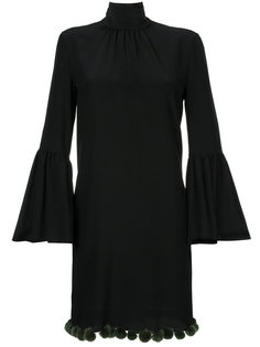 платье с рукавами-колокол Fendi