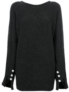 свитер с украшением из жемчуга на манжетах 3.1 Phillip Lim