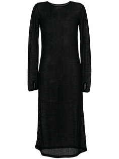 прозрачное трикотажное платье  Mm6 Maison Margiela