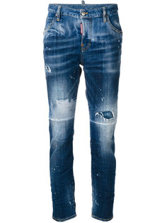 джинсы Cool Girl с потертой отделкой Dsquared2