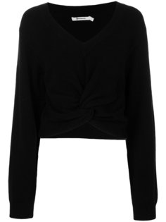 свитер с перекрученной деталью T By Alexander Wang