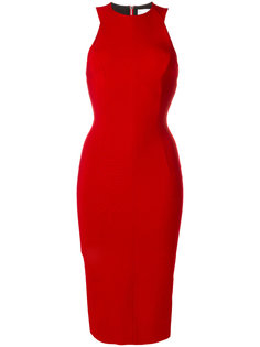 приталенное фигурное платье Victoria Beckham