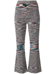 укороченные тканые брюки Missoni