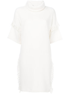трикотажное платье с укороченными рукавами Blumarine