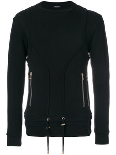 толстовка со шнуровкой Balmain