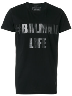 футболка Balmain Life Balmain