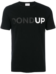 футболка с принтом-логотипом Dondup