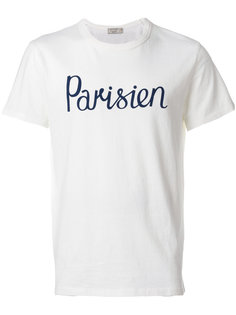 футболка Parisien Maison Kitsuné