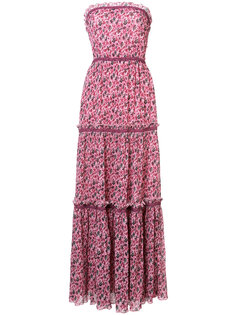 платье макси с цветочным узором Zac Zac Posen