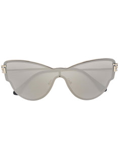солнцезащитные очки в оправе кошачий глаз Versace