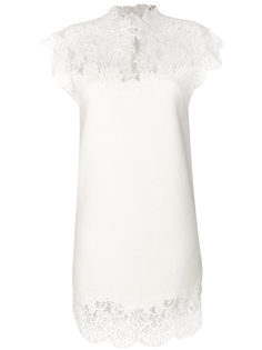 платье с кружевным верхним слоем  Ermanno Scervino