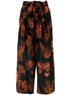 printed culottes Andrea Marques