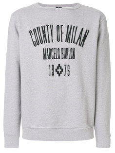 толстовка с круглым вырезом Jak  Marcelo Burlon County Of Milan