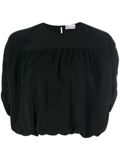 блузка с укороченными рукавами Red Valentino