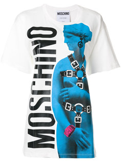 футболка с графическим логотипом  Moschino