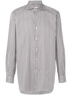 полосатая рубашка Kiton