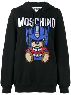 толстовка Transformer Teddy Moschino