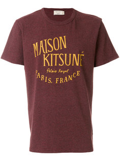 футболка с принтом Maison Kitsuné