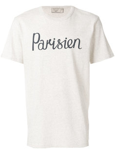 футболка с принтом Parisien Maison Kitsuné