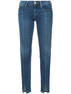 джинсы Le Skinny de Jeanne с разрезами Frame Denim
