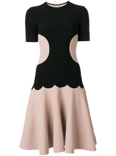 расклешенное платье  Alexander McQueen