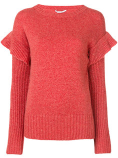 свитер с оборками на рукавах Agnona