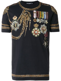 толстовка в стиле милитари Dolce &amp; Gabbana