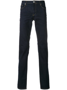 джинсы с вышитым логотипом Versace Jeans