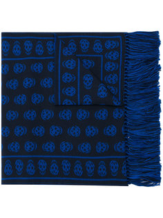 шарф с принтом логотипа Alexander McQueen