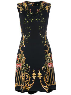 мини-платье с принтом в стиле "барокко" Alberta Ferretti