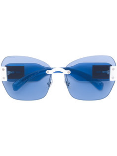 солнцезащитные очки в квадратной оправе Miu Miu Eyewear