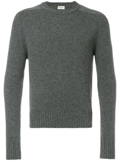 свитер с круглым вырезом Saint Laurent