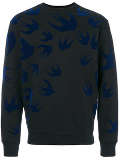 свитер с ласточками McQ Alexander McQueen