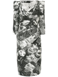 приталенное платье с принтом  Vivienne Westwood