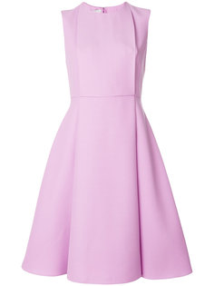 расклешенное платье с панельным дизайном Valentino