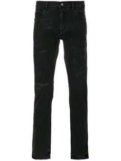 джинсы "скинни" с эффектом потертости Dolce &amp; Gabbana