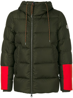 стеганый пуховик с капюшоном Moncler
