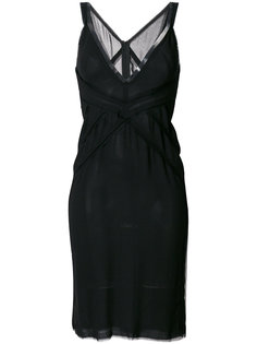 платье с глубоким вырезом Dsquared2