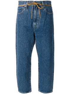 укороченные джинсы со шнурком  Levis: Made &amp; Crafted