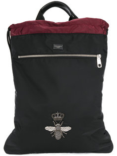 рюкзак с аппликацией пчелы Dolce &amp; Gabbana