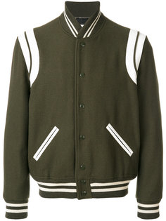 классическая укороченная куртка Saint Laurent