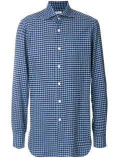 клетчатая рубашка Kiton