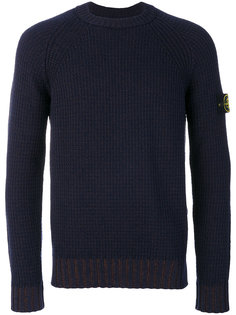 вязаный свитер с ребристой фактурой Stone Island