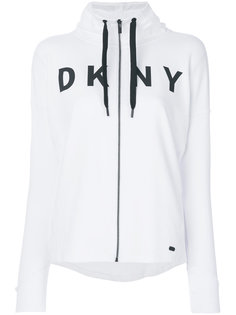 толстовка на молнии с логотипом  DKNY