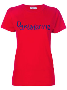 футболка Parisienne Maison Kitsuné